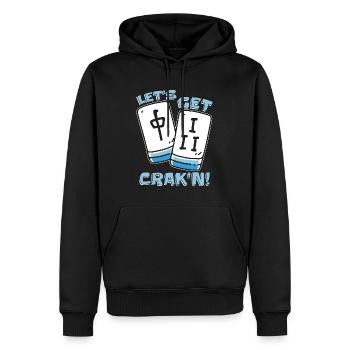 Mahjong Let's Get Crak'n Board Game Mahjong Tiles - Männer Premium Bio Hoodie - Schwarz - Vorne - Nico (187cm)