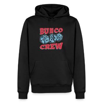 Bunco Crew adore Game Night Dices Bunco Squad - Sweat à capuche Premium bio Homme - noir - Devant - Nico (187cm)