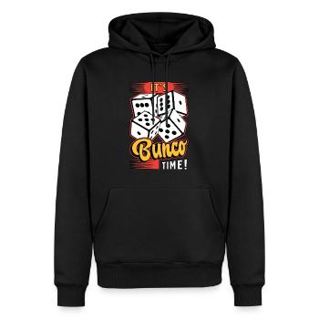 C’est Bunco Time Party Game Gambling Bunco Lover - Sweat à capuche Premium bio Homme - noir - Devant - Nico (187cm)
