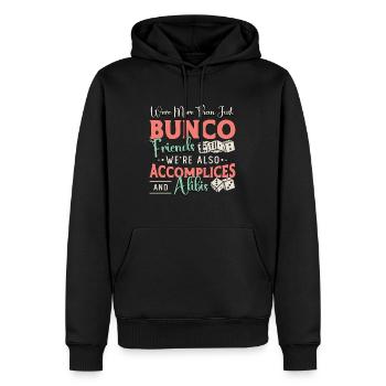 Bunco Were More Than Just Bunco Dices Gambling - Männer Premium Bio Hoodie - Schwarz - Vorne - Nico (187cm)