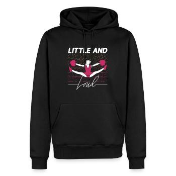Dance Moves Little And Loud Dancefloor Breakdancer - Männer Premium Bio Hoodie - Schwarz - Vorne - Nico (187cm)
