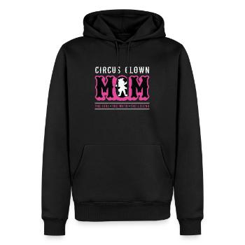 Circus Clown Mom The Idol The Myth Carnival Lover - Männer Premium Bio Hoodie - Schwarz - Vorne - Nico (187cm)