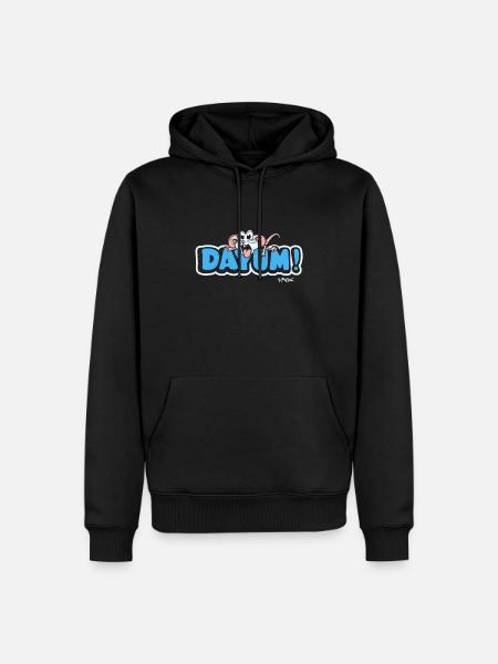 Damn says the darn mouse - Men’s Premium Organic Hoodie - black