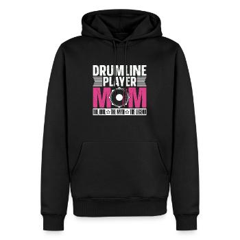 Drumline Player Mom The Idol The Marching Band - Men’s Premium Organic Hoodie - black - Front - Nico (187cm)