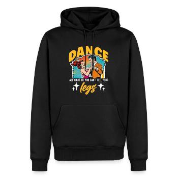 Ballroom Dance All Night Dancing Ballroom Dancer - Männer Premium Bio Hoodie - Schwarz - Vorne - Nico (187cm)