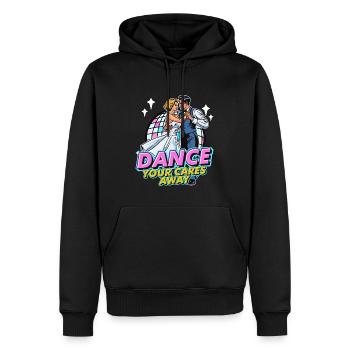 Ballroom Dance Your Cares Dancing Ballroom Dancer - Männer Premium Bio Hoodie - Schwarz - Vorne - Nico (187cm)