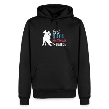 Ballroom Dance Cool Boys Ballroom Dance Dancing - Männer Premium Bio Hoodie - Schwarz - Vorne - Nico (187cm)