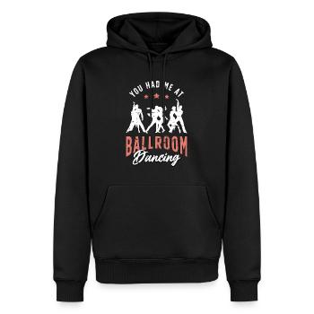 Ballroom Dance You Had Me Dancing Ballroom Dancer - Männer Premium Bio Hoodie - Schwarz - Vorne - Nico (187cm)
