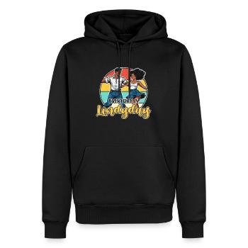 Swing Dance Everyday Is Lindyday Retro Dancing - Männer Premium Bio Hoodie - Schwarz - Vorne - Nico (187cm)