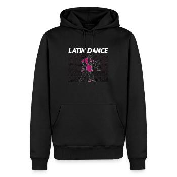 Salsa Dance Latin Dance Mambo Music Salsa Dancer - Men’s Premium Organic Hoodie - black - Front - Nico (187cm)