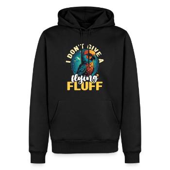 Conure Je Ne Donne Pas Un Oiseau De Compagnie Volant Conure Amateur - Sweat à capuche Premium bio Homme - noir - Devant - Nico (187cm)