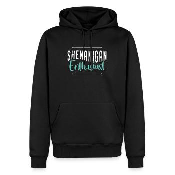 Events Coordinator Shenanigan Enthusiast Organizer - Männer Premium Bio Hoodie - Schwarz - Vorne - Nico (187cm)