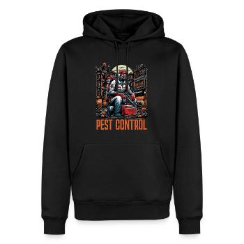 Pest Control Insect Solutions Pest Management - Männer Premium Bio Hoodie - Schwarz - Vorne - Nico (187cm)