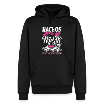 Nachos Enthusiast Mom The Idol Enchiladas Lover - Männer Premium Bio Hoodie - Schwarz - Vorne - Nico (187cm)