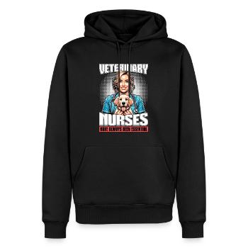 Veterinary Nurses Have Always Been Veterinarian - Männer Premium Bio Hoodie - Schwarz - Vorne - Nico (187cm)