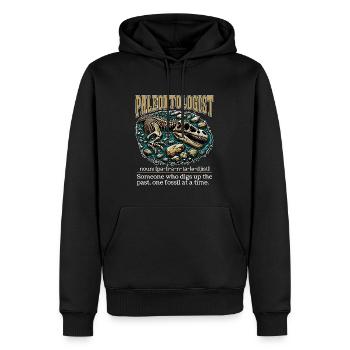 Paleontologist Someone Who Digs Up Archaeologist - Männer Premium Bio Hoodie - Schwarz - Vorne - Nico (187cm)