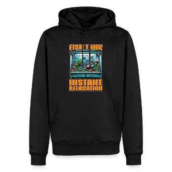 Aquarium Enthusiast Fish Tank Instant Fish Lover - Männer Premium Bio Hoodie - Schwarz - Vorne - Nico (187cm)