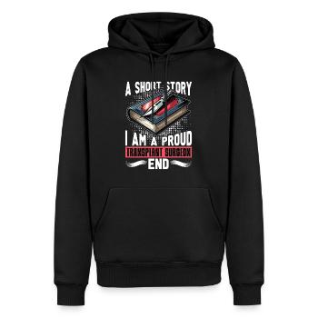 Transplant Surgery A Short Story Emergency Doctor - Men’s Premium Organic Hoodie - black - Front - Nico (187cm)