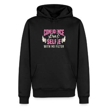 Plastic Surgery Confidence Level Cosmetic Nurse - Männer Premium Bio Hoodie - Schwarz - Vorne - Nico (187cm)