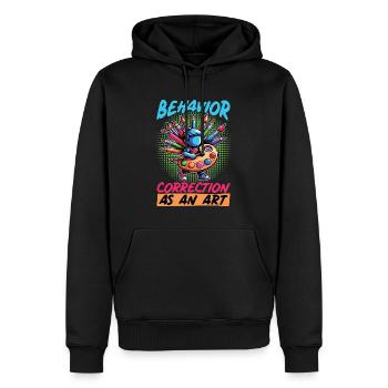 Behavioral Therapist Behavior Correction Therapist - Men’s Premium Organic Hoodie - black - Front - Nico (187cm)
