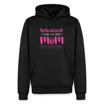 Behavioral Therapist Mom The Idol Behavioral Tech - Men’s Premium Organic Hoodie - black - Front - Nico (187cm)