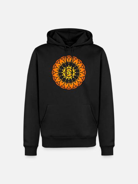 OM Shiva Symbol Hinduism - Men’s Premium Organic Hoodie - black