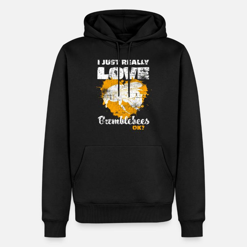 Hummel - Männer Premium Bio Hoodie - Schwarz