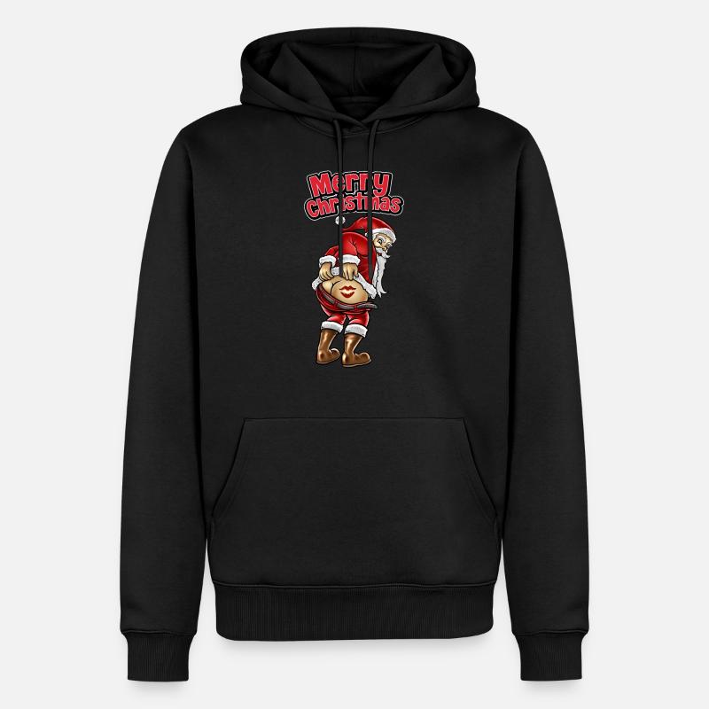 Joyeux noel - Sweat à capuche Premium bio Homme - noir