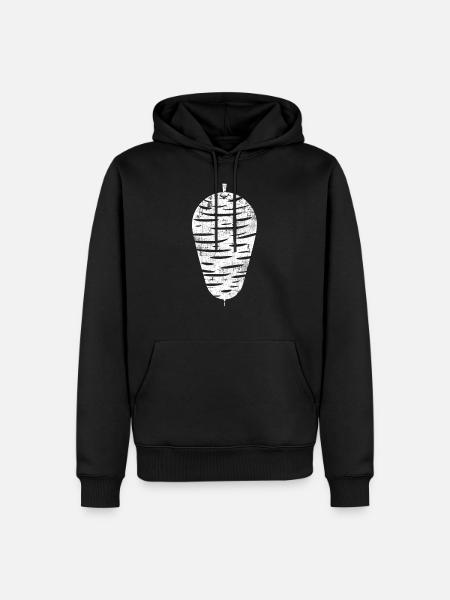 Kebab - Men’s Premium Organic Hoodie - black