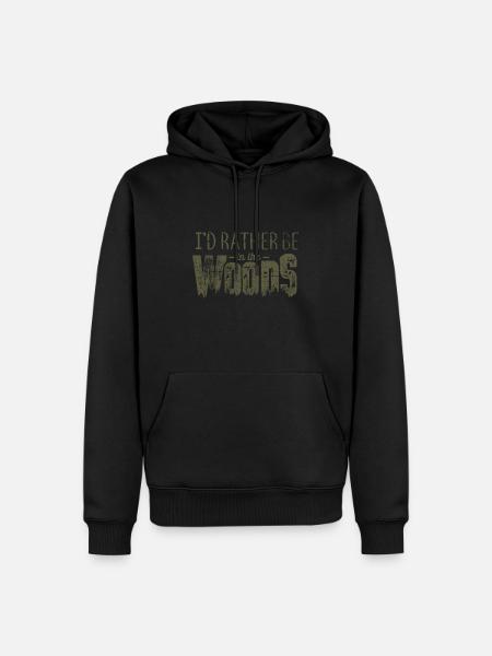 Outdoor - Men’s Premium Organic Hoodie - black