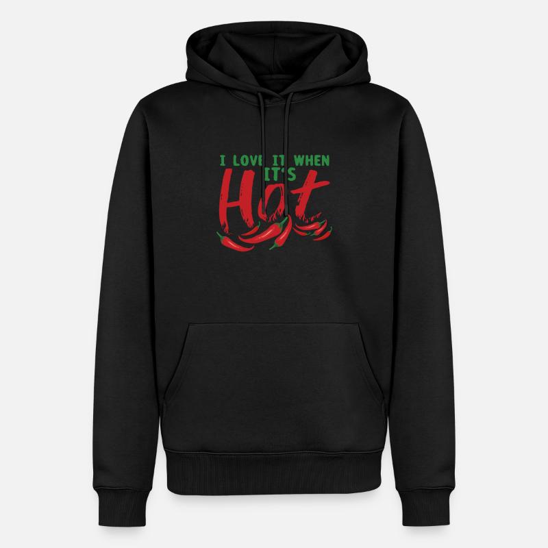 Kochen Koch - Männer Premium Bio Hoodie - Schwarz