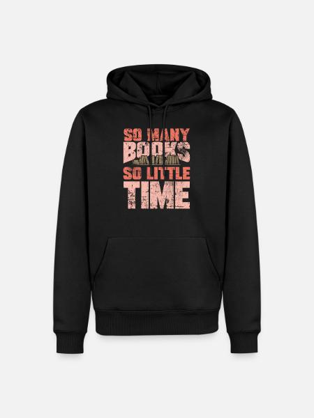 Read - Men’s Premium Organic Hoodie - black