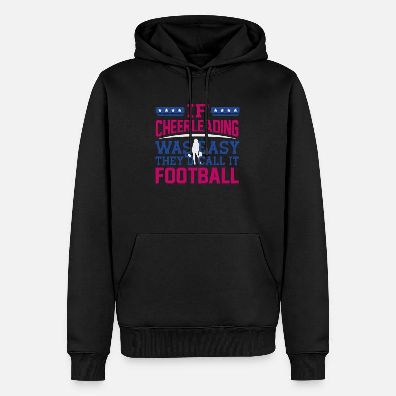 Majorette - Sweat à capuche Premium bio Homme - noir