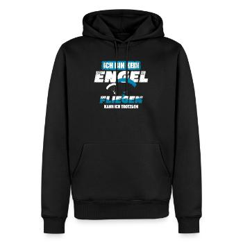 Gleitschirm Paragliding - Männer Premium Bio Hoodie - Schwarz - Vorne - Nico (187cm)