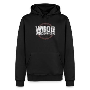 lumberjack - Men’s Premium Organic Hoodie - black - Front - Nico (187cm)