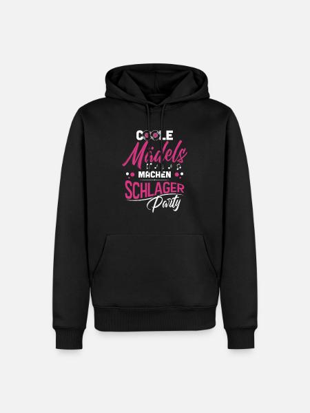 Schlager girls - Men’s Premium Organic Hoodie - black