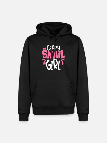 slug - Men’s Premium Organic Hoodie - black