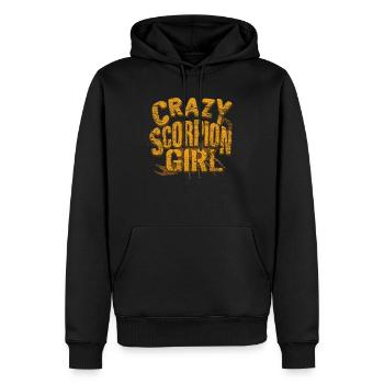 Scorpio - Men’s Premium Organic Hoodie - black - Front - Nico (187cm)