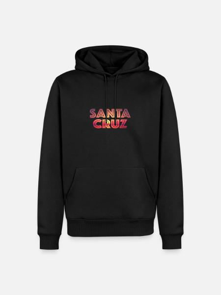 Santa Cruz - Men’s Premium Organic Hoodie - black