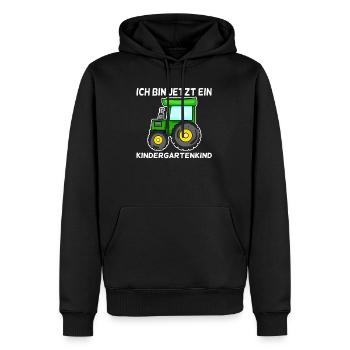 Kindergarten Kindergartenkind - Männer Premium Bio Hoodie - Schwarz - Vorne - Nico (187cm)