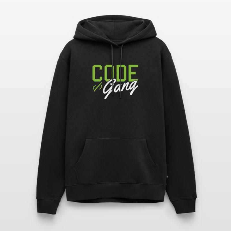 Hacking Programmierer Hacker Code Coding Geschenk Männer Premium Bio Hoodie