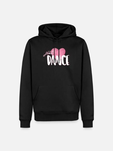 danse - Sweat à capuche Premium bio Homme - noir