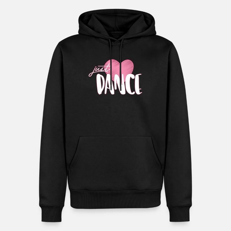 danse - Sweat à capuche Premium bio Homme - noir