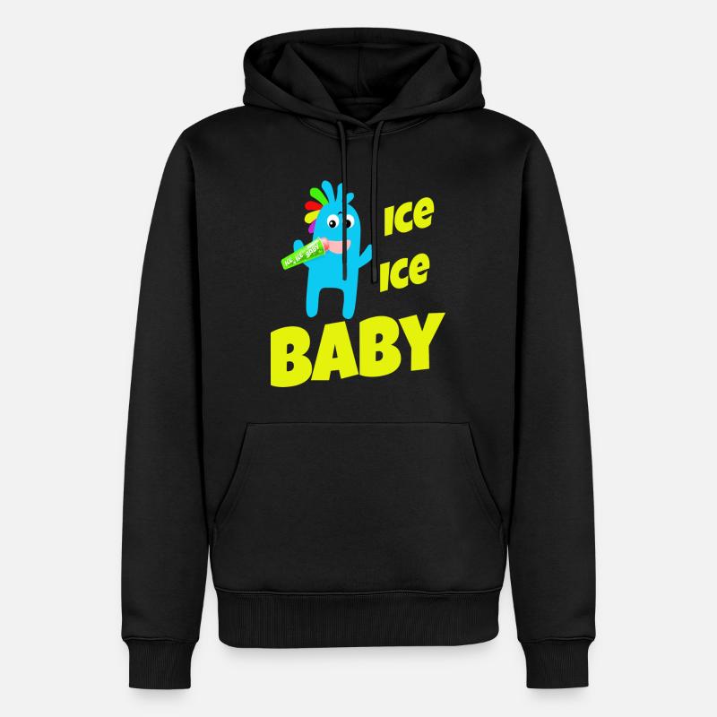 Bébé - Sweat à capuche Premium bio Homme - noir