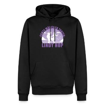 Echte Mädchen tanzen Lindy Hop Geschenk - Männer Premium Bio Hoodie - Schwarz - Vorne - Nico (187cm)