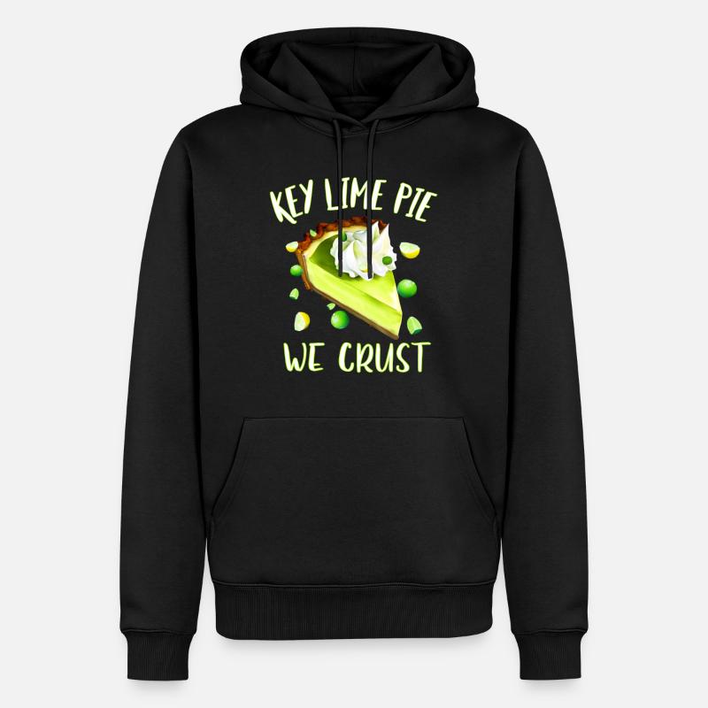 Key Lime Pie nous croûte - Sweat à capuche Premium bio Homme - noir