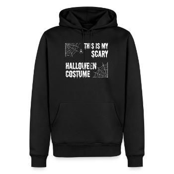 Costume d'Halloween effrayant - Sweat à capuche Premium bio Homme - noir - Devant - Nico (187cm)