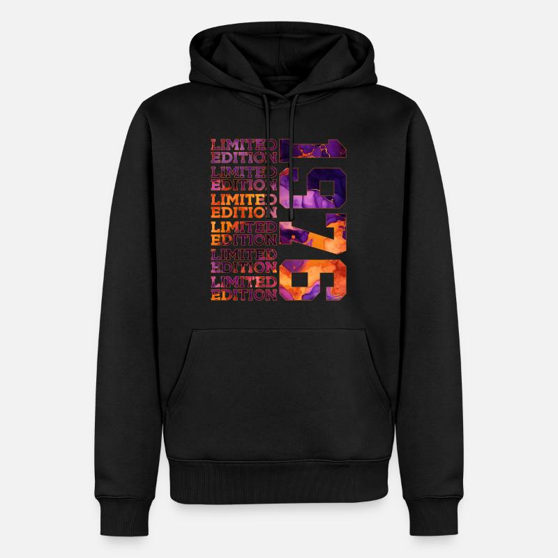 50E ANNIVERSAIRE ÉDITION LIMITÉE 1976 - Sweat à capuche Premium bio Homme - noir