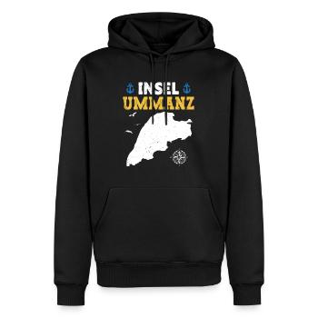 Ostsee Urlaub INSEL UMMANZ Lustiges - Männer Premium Bio Hoodie - Schwarz - Vorne - Nico (187cm)
