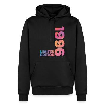 1996 Cadeau D'anniversaire 30 ans 30e Anniversaire - Sweat à capuche Premium bio Homme - noir - Devant - Nico (187cm)
